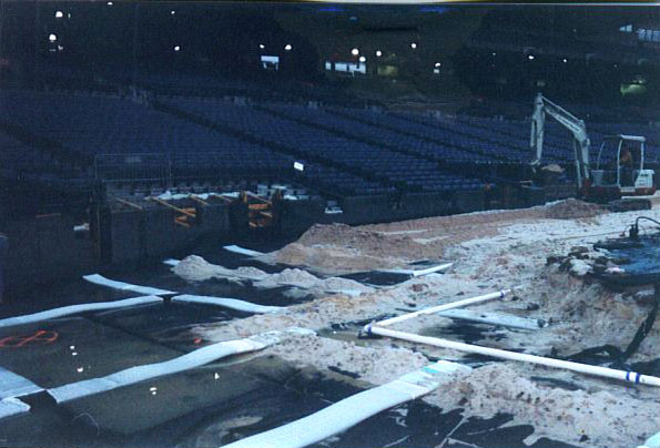 Baseball Field Drainage System Installation for the Atlanta Braves - MLB | Baseball Field Installation in Atlanta, Georgia | Power Plus Excavating